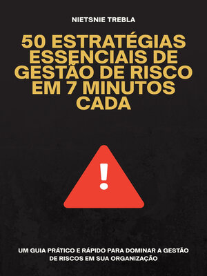 cover image of 50 Estratégias Essenciais de Gestão de Risco em 7 Minutos Cada